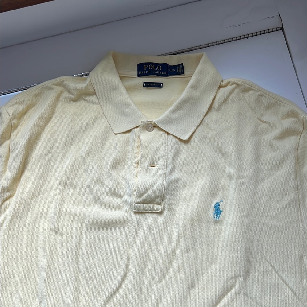 Polo by Ralph Lauren Yellow Classic Polo Shirt